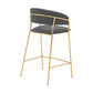 Royale Velvet Bar Stool