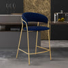 Royale Velvet Bar Stool