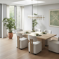 Noma Dining Chair W/ Casters