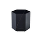 Obsidian Hex End Table