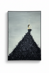 Obsidian Bloom Wall Art