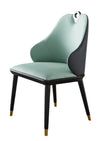 Opulent Emerald Dining Chair