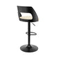 Metro Curve Adjustable Bar Stool