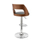 Metro Curve Adjustable Bar Stool