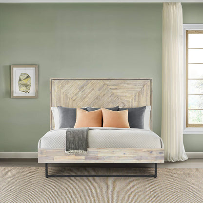 PERIDOT Rustic Modern Platform Bed