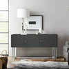 Prague Modern Black Sideboard