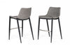 Padded Leather Barstool ( Set of 2 )