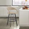 Monaco Curve Swivel Bar Stool