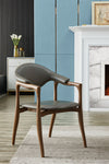Refined Arc Dining Chair