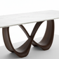 Ribbon Marble Dining Table