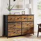 RusticWood Minimalist Dresser