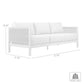 Sienna Outdoor 3-Seater Sofa