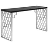 Skyline Geometric Console Table