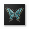 Sapphire Butterfly Wall Art（With Glass）