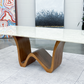 Eterna Frost Luxury Marble Dining Table