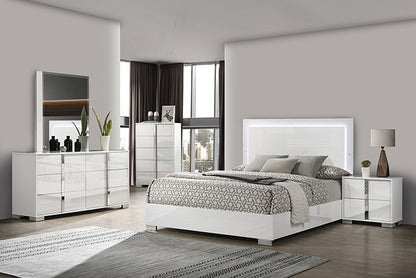 Aurora LED Panel Bed Set
