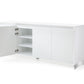 Sleek White Buffet