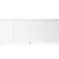 Sleek White Buffet