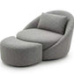 Solace Lounge Chair with Ottoman