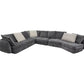 Sunset Upholstered Modern Sectional