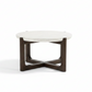 Vellara 25" Cocktail Table w/ Stone Top