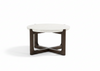 Vellara 25" Cocktail Table w/ Stone Top