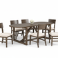 Vellara 7 Pc Dining Table Set, Wood Top