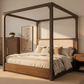 Vellara Canopy Bed Staged