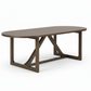 Vellara Dining Table, Wood Top