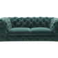 Velvet Imperial Sofa Set - Loveseat