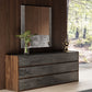 Volcanic Walnut Bedroom Set