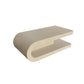 Crescent Concrete Coffee Table