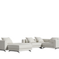 Azure Fabric Modular Sectional
