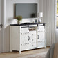 White Farmhouse Buffet Cabinet