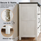 White Farmhouse Buffet Cabinet