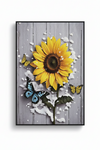Winter Sunflower Wall Art