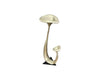 Golden Mushroom Floor Lamp