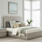Abbey Modern Platform Bed - Minimalist Morning