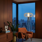 Aether Wire Cage Floor Lamp - Mid-Century Skyline
