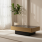 Agate Sintered Stone Rectangle Coffee Table