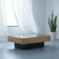 Agate Sintered Stone Rectangle Coffee Table