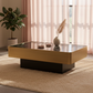 Agate Sintered Stone Rectangle Coffee Table