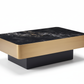 Agate Sintered Stone Rectangle Coffee Table