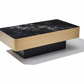 Agate Sintered Stone Rectangle Coffee Table