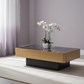 Agate Sintered Stone Rectangle Coffee Table