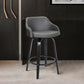 Alec Luxe Swivel Bar Stool