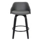 Alec Luxe Swivel Bar Stool