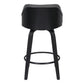 Alec Luxe Swivel Bar Stool