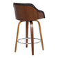 Alec Luxe Swivel Bar Stool