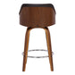 Alec Luxe Swivel Bar Stool